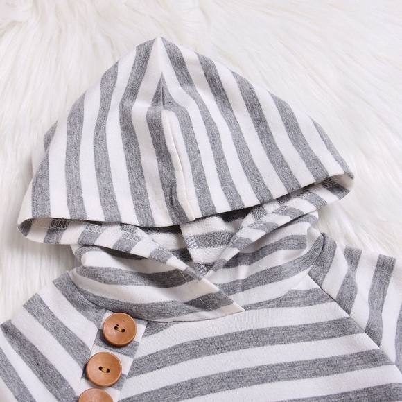 Taylor 2-Piece Set Striped Hoodie And Pants - Picture 5 of 7